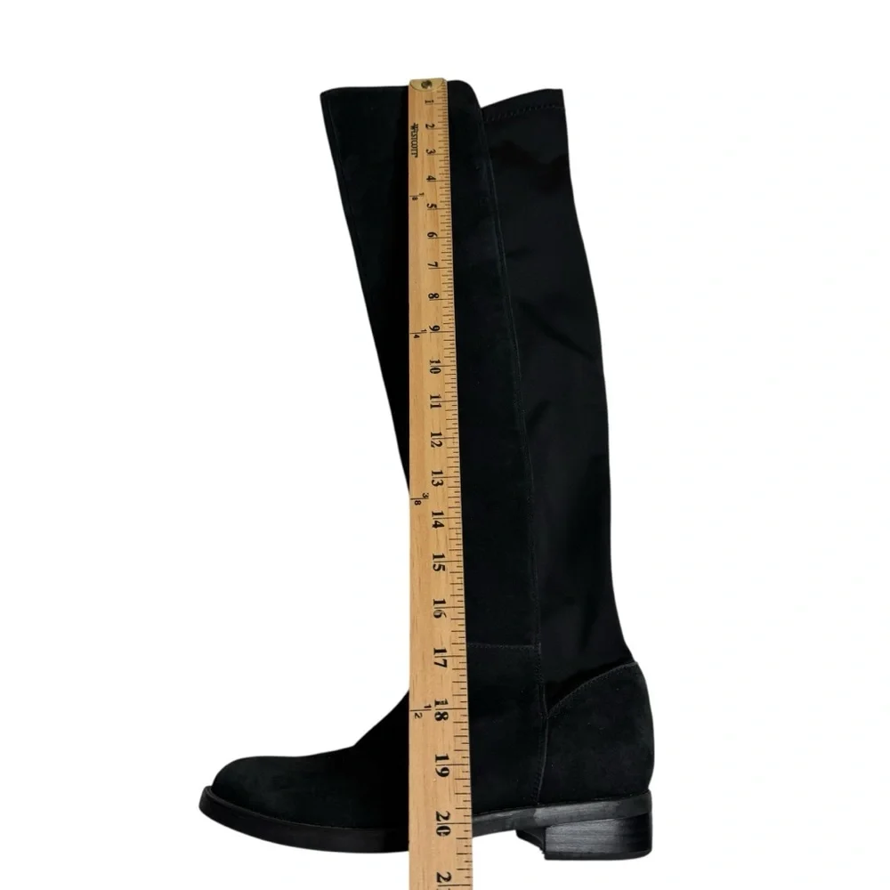 Blondo Sierra Suede Leather‎ Black Over the Knee Waterproof Women's Boots Size 6